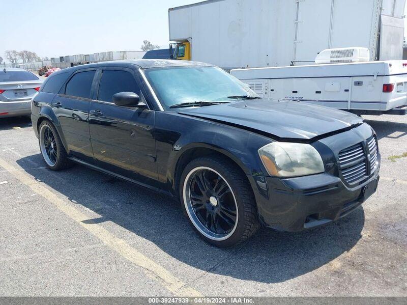 2005 DODGE MAGNUM SE Black  Gasoline 2D4FV48T15H655999 photo #1