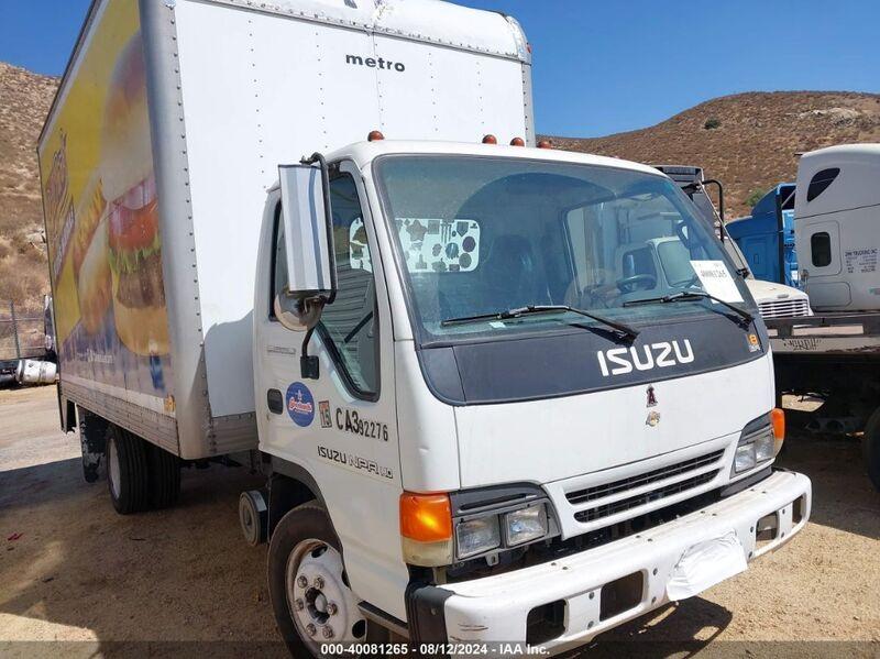 2003 ISUZU NPR White  Gasoline 4KLC4B1R83J801624 photo #1