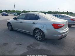 2014 KIA CADENZA PREMIUM Gray  Gasoline KNALN4D77E5120642 photo #4