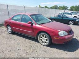 2002 MERCURY SABLE GS Maroon  Gasoline 1MEFM50U32G649573 photo #2