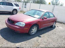 2002 MERCURY SABLE GS Maroon  Gasoline 1MEFM50U32G649573 photo #3