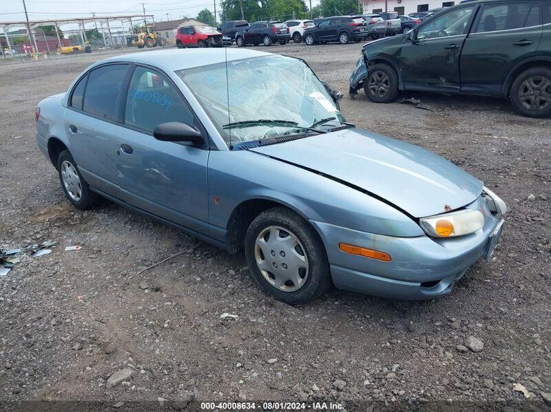 2002 SATURN S-SERIES SL1 Light Blue  Gasoline 1G8ZH52852Z273539 photo #1