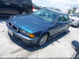 1996 BMW 740 IL Blue  Gasoline WBAGJ8323TDL39420 photo #3