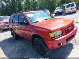 1999 ISUZU RODEO LS/LSE/S 3.2L Red  Gasoline 4S2CK58WXX4373714 photo #2