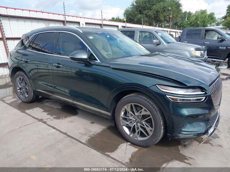 2022 GENESIS GV70 2.5T AWD Green  Gasoline KMUMADTB0NU065074 photo #1