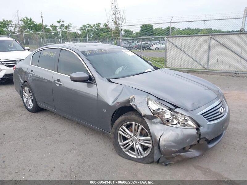 2015 INFINITI Q40 Gray  Gasoline JN1CV6AR3FM523662 photo #1