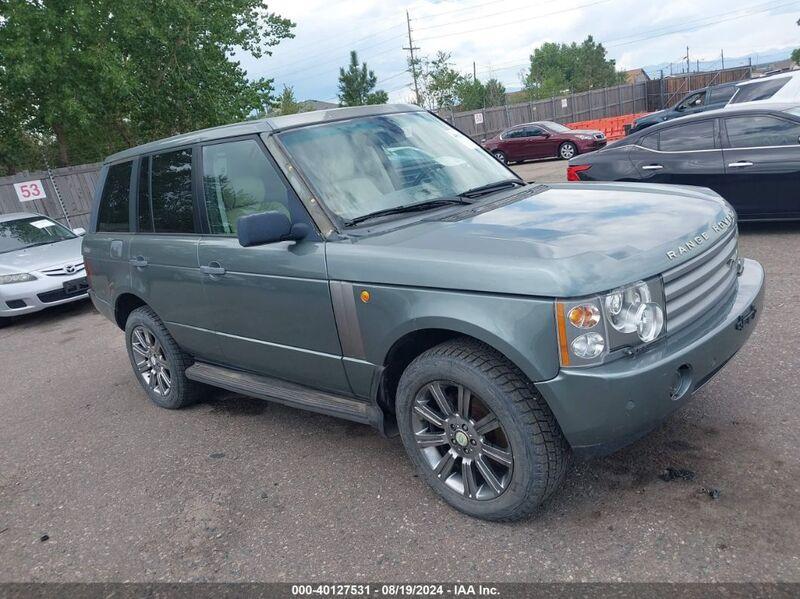 2004 LAND ROVER RANGE ROVER HSE Gray  Gasoline SALME11424A165969 photo #1