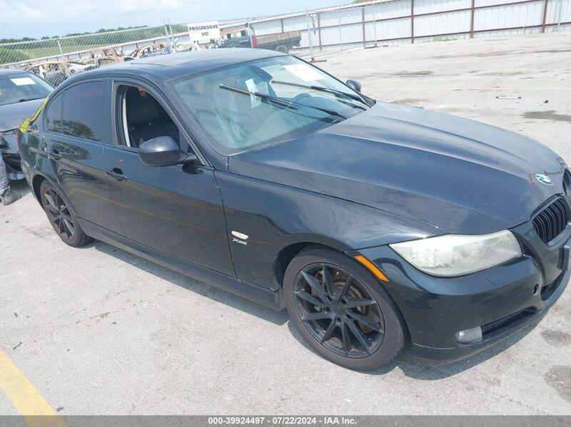 2011 BMW 335I XDRIVE Black  Gasoline WBAPL5G57BNN22857 photo #1