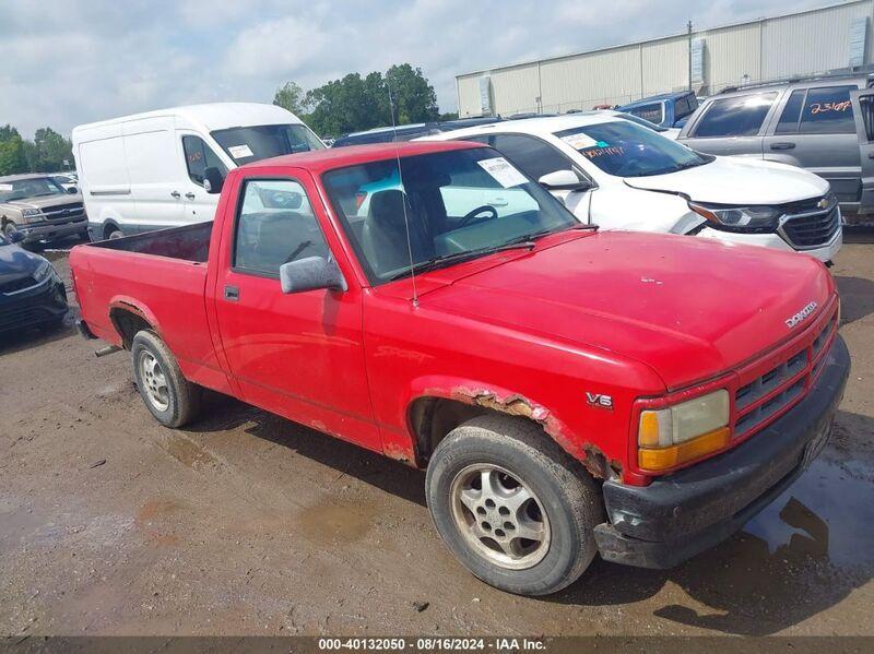 1996 DODGE DAKOTA Red  Gasoline 1B7FL26X3TW708486 photo #1