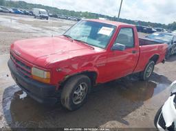 1996 DODGE DAKOTA Red  Gasoline 1B7FL26X3TW708486 photo #3