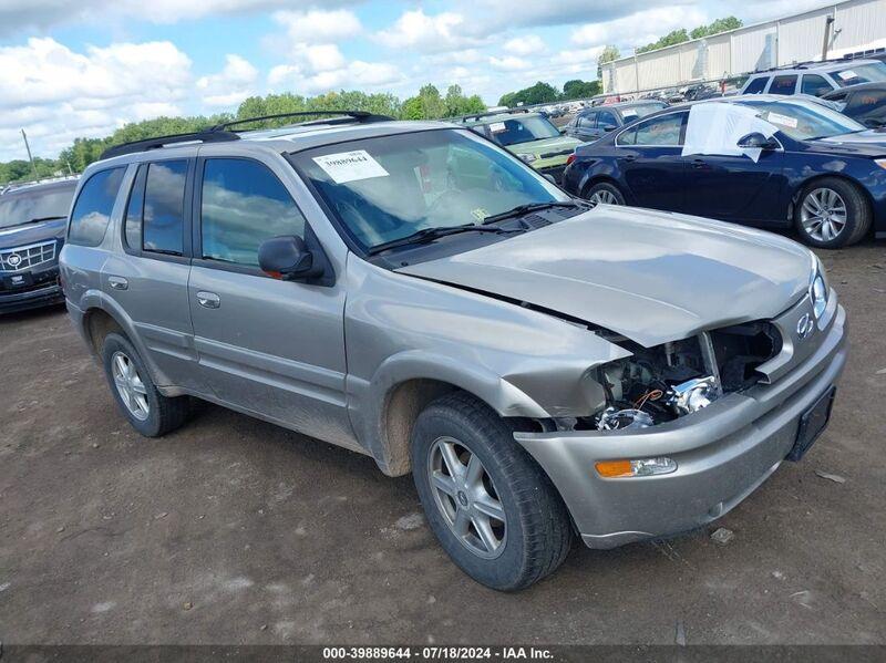 2002 OLDSMOBILE BRAVADA Gold  Gasoline 1GHDT13S522108191 photo #1