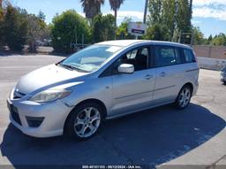 2009 MAZDA MAZDA5 SPORT Silver  Gasoline JM1CR29L190354425 photo #3