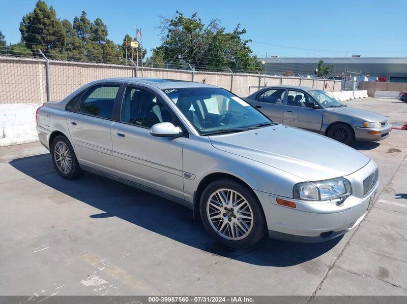 2002 VOLVO S80 2.9 Silver  Gasoline YV1TS92D521270912 photo #1