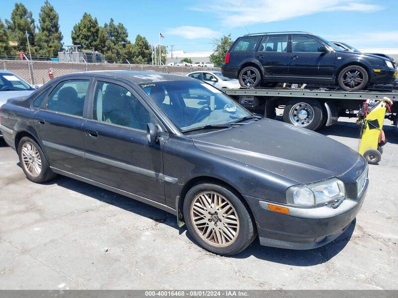 2000 VOLVO S80 T-6 Black  Gasoline YV1TS90D7Y1125995 photo #1