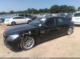 2013 BMW 750LI XDRIVE Black  Gasoline WBAYF8C58DD140039 photo #3