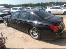 2013 BMW 750LI XDRIVE Black  Gasoline WBAYF8C58DD140039 photo #4