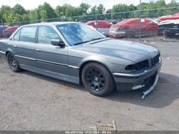 2001 BMW 740IL Gray  Gasoline WBAGH83491DP24409 photo #2