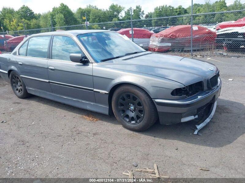 2001 BMW 740IL Gray  Gasoline WBAGH83491DP24409 photo #1