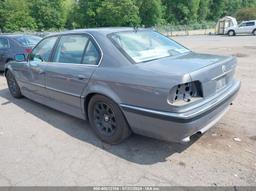 2001 BMW 740IL Gray  Gasoline WBAGH83491DP24409 photo #4