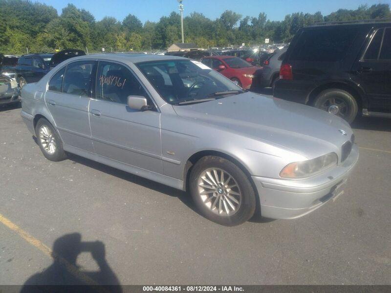 2002 BMW 540IA Gray  Gasoline WBADN63422GN86132 photo #1