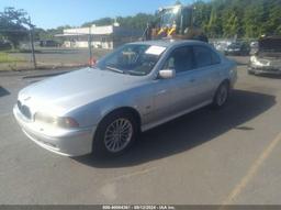 2002 BMW 540IA Gray  Gasoline WBADN63422GN86132 photo #3