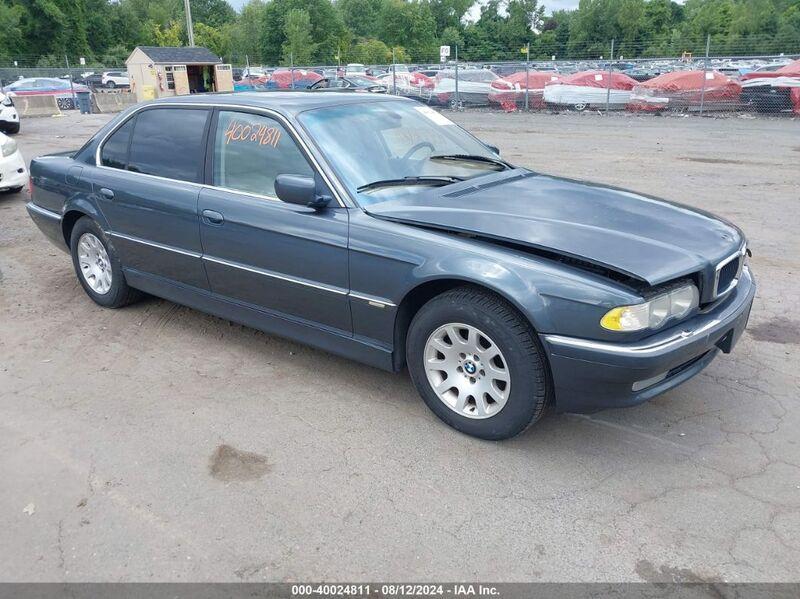 2001 BMW 740IL Gray  Gasoline WBAGH83401DP26355 photo #1