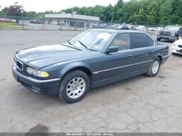 2001 BMW 740IL Gray  Gasoline WBAGH83401DP26355 photo #3