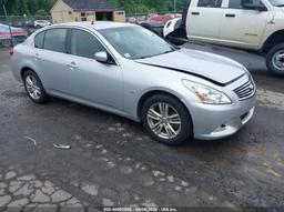 2015 INFINITI Q40 Silver  Gasoline JN1CV6AR2FM522034 photo #2