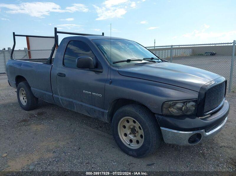 2002 DODGE RAM 1500 ST Gray  Gasoline 1D7HA16N02J254626 photo #1