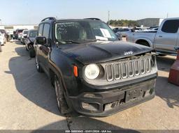 2015 JEEP RENEGADE LATITUDE Black  Gasoline ZACCJABTXFPB39272 photo #2