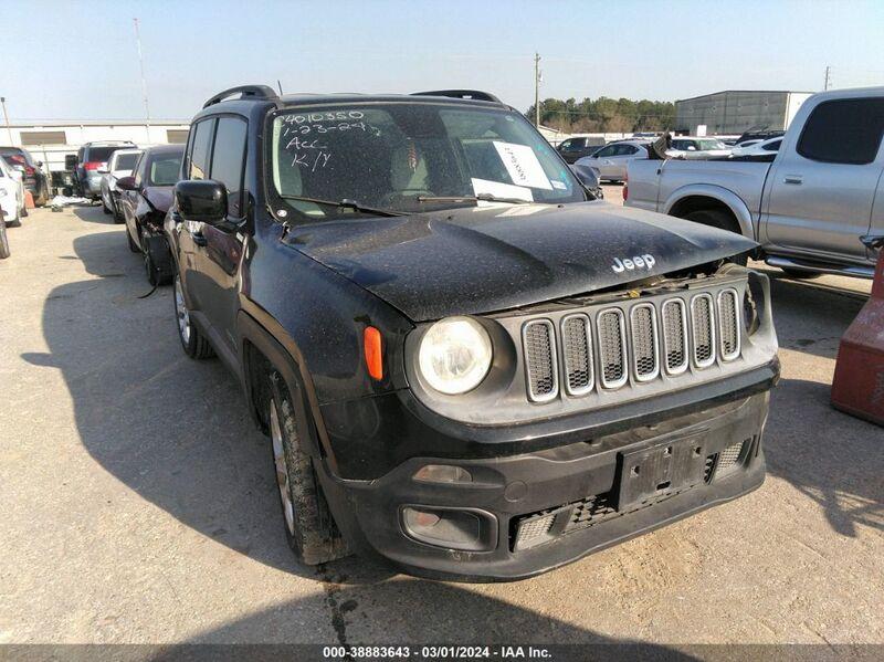 2015 JEEP RENEGADE LATITUDE Black  Gasoline ZACCJABTXFPB39272 photo #1