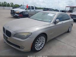 2012 BMW 750LI Tan  Gasoline WBAKB8C53CC964889 photo #3