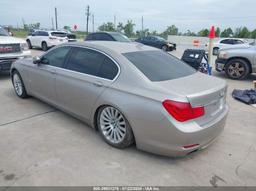 2012 BMW 750LI Tan  Gasoline WBAKB8C53CC964889 photo #4