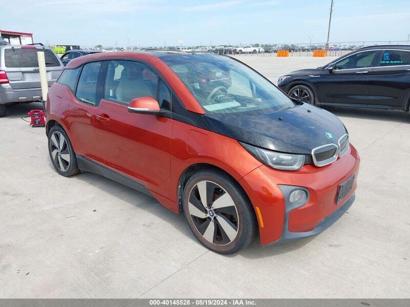 2014 BMW I3 BASE W/RANGE EXTENDER Red  Hybrid WBY1Z4C59EV275724 photo #1