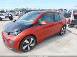 2014 BMW I3 BASE W/RANGE EXTENDER Red  Hybrid WBY1Z4C59EV275724 photo #3