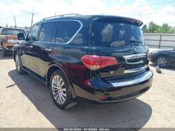 2015 INFINITI QX80 Black  Gasoline JN8AZ2NF7F9573070 photo #4