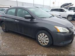 2014 NISSAN SENTRA SV Black  Gasoline 3N1AB7AP4EY241076 photo #2