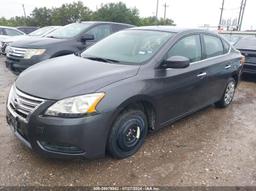 2014 NISSAN SENTRA SV Black  Gasoline 3N1AB7AP4EY241076 photo #3