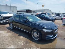 2017 VOLVO S90 T6 INSCRIPTION Black  Gasoline YV1A22ML0H1008503 photo #2