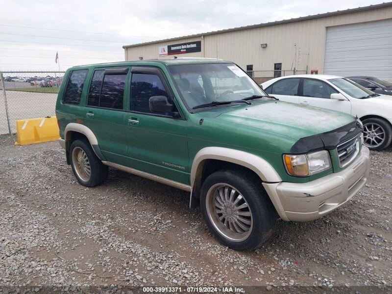 1998 ISUZU TROOPER S Green  Gasoline JACDJ58X4W7910293 photo #1