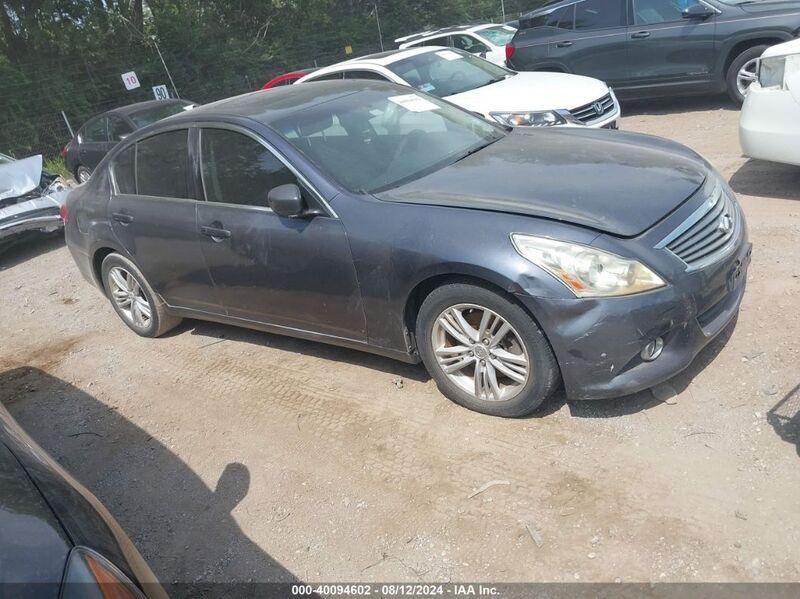 2011 INFINITI G25 JOURNEY Gray  Gasoline JN1DV6AP4BM601802 photo #1