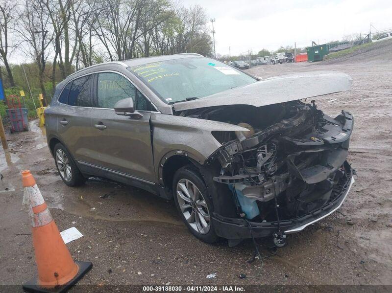 2017 LINCOLN MKC SELECT Gray  Gasoline 5LMCJ2C91HUL03706 photo #1