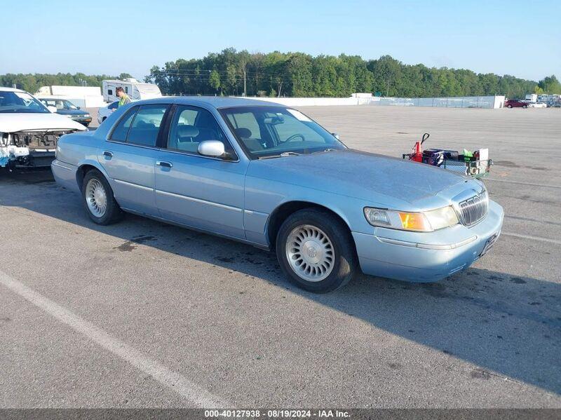 2001 MERCURY GRAND MARQUIS LS Blue  Gasoline 2MEFM75W21X613534 photo #1