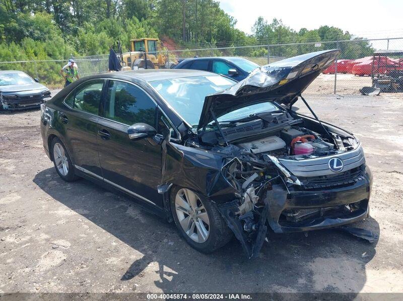 2010 LEXUS HS 250H Black  hybrid engine JTHBB1BA9A2037065 photo #1