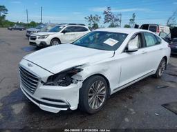 2017 GENESIS G80 3.8 White  Gasoline KMHGN4JE2HU204011 photo #3