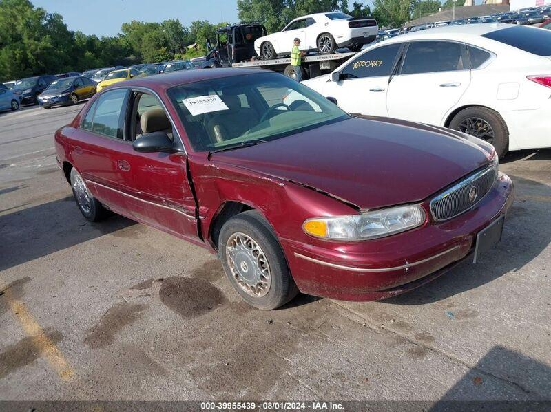 2000 BUICK CENTURY LIMITED Red  Gasoline 2G4WY55J6Y1256382 photo #1