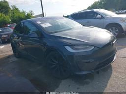 2023 TESLA MODEL X DUAL MOTOR ALL-WHEEL DRIVE/STANDARD RANGE Gray  Electric 7SAXCDE54PF398149 photo #2