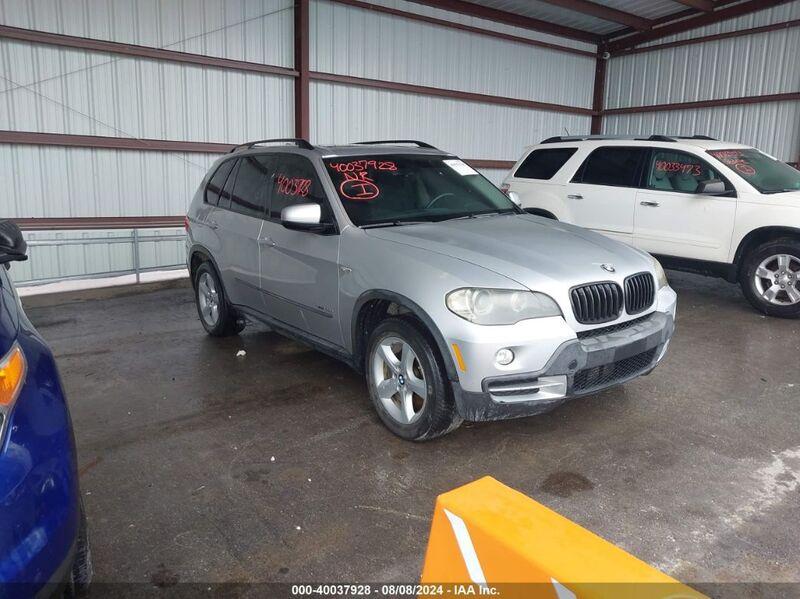 2009 BMW X5 XDRIVE35D Silver  Diesel 5UXFF03529LJ95366 photo #1