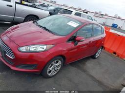 2014 FORD FIESTA SE Red  Gasoline 3FADP4EJXEM163495 photo #3