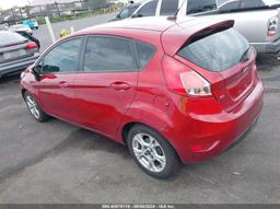 2014 FORD FIESTA SE Red  Gasoline 3FADP4EJXEM163495 photo #4